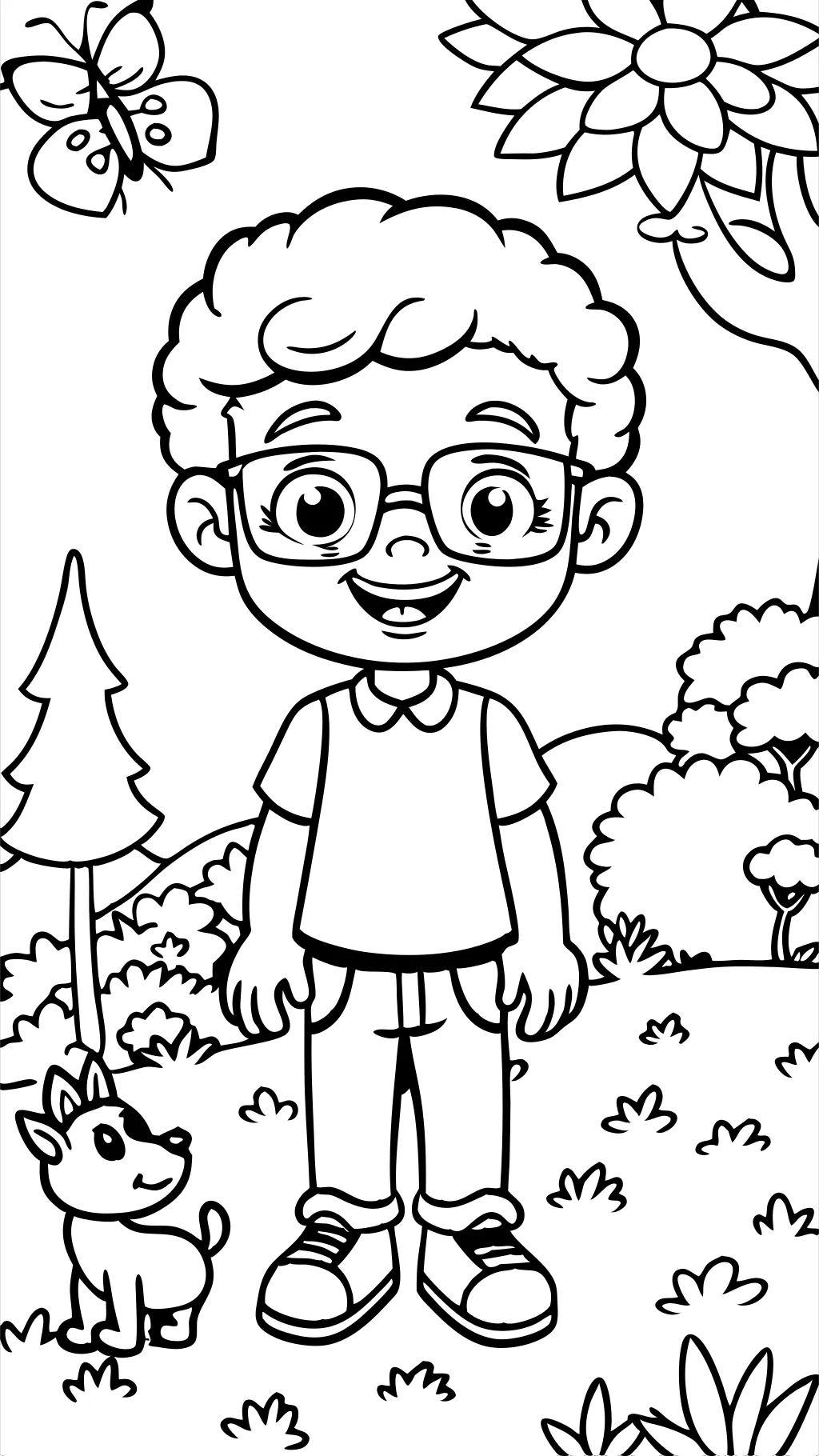 Bobby Good Coloring Page